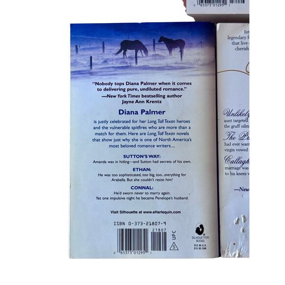 Diana Palmer Book Lot of 3 - Long, Tall Texans Anthologies - 9 Novels Total EUC - Picture 9 of 10